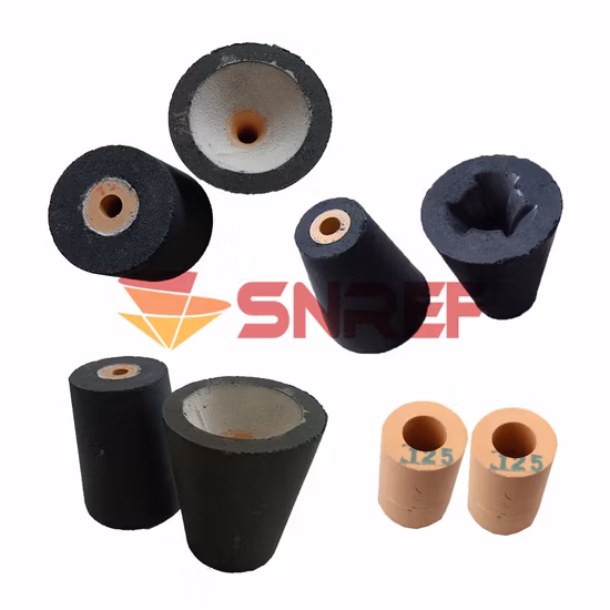 Tundish-Zirkonia-Düse aus 94 % Zro2 mit hoher Dichte